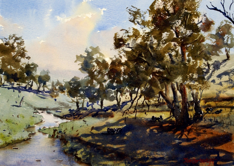 Watercolour Landscapes Joe Cartwright watercolour artist